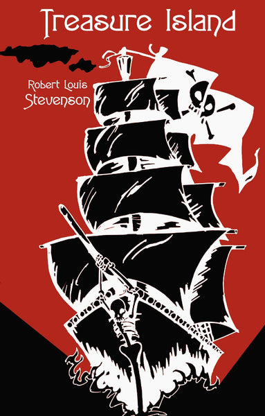 Treasure Island, by Robert Louis Stevenson (hardcover)